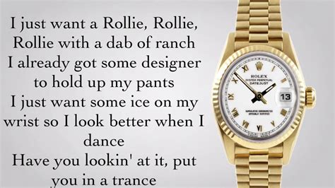 song rolex lyrics